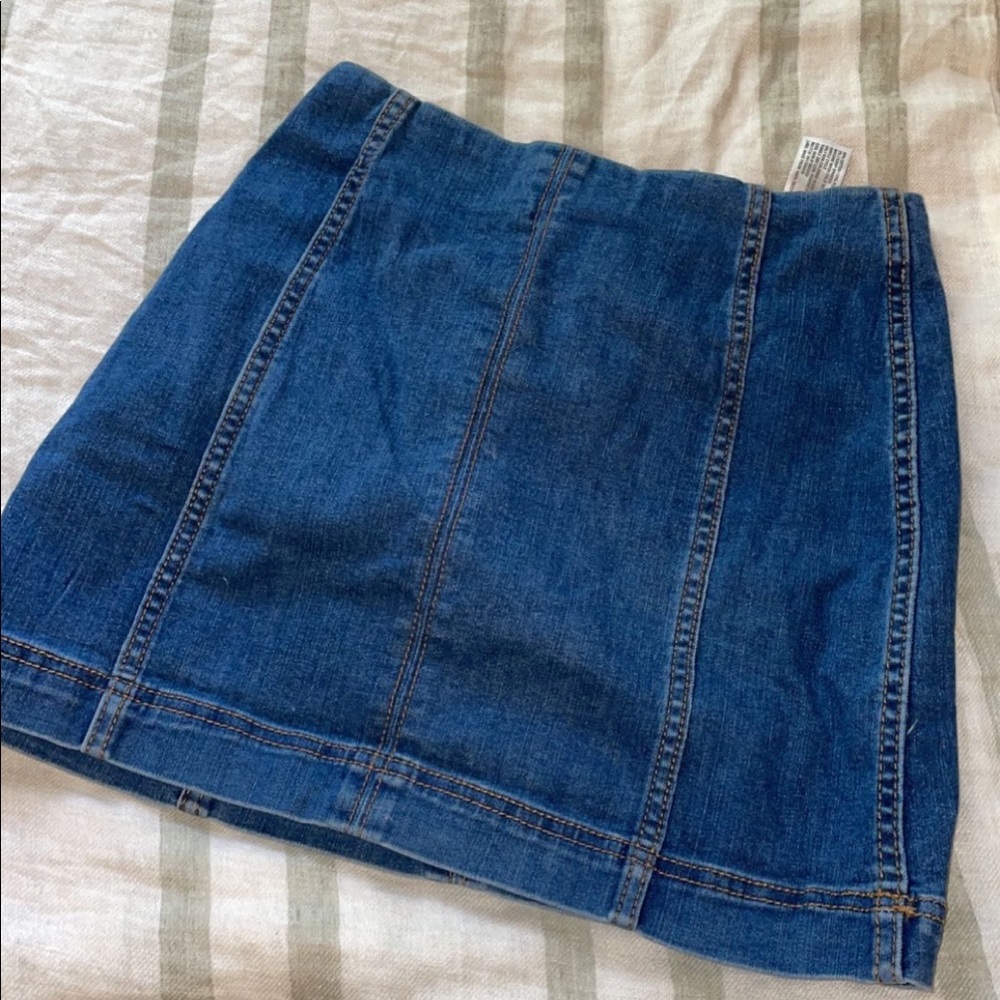 Denim skirt